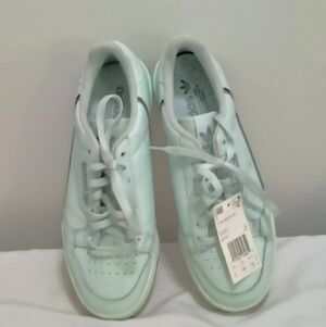 Adidas Men's 80 Continental Sneakers Mint Green Color Size 8 NWT